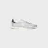 Racer Sneaker i nylon, laminerat kalvskinn och kalvskinn Racer Sneaker i nylon, laminerat kalvskinn och kalvskinn