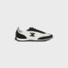Racer Sneaker i nylon, mocka och kalvskinn Racer Sneaker i nylon, mocka och kalvskinn