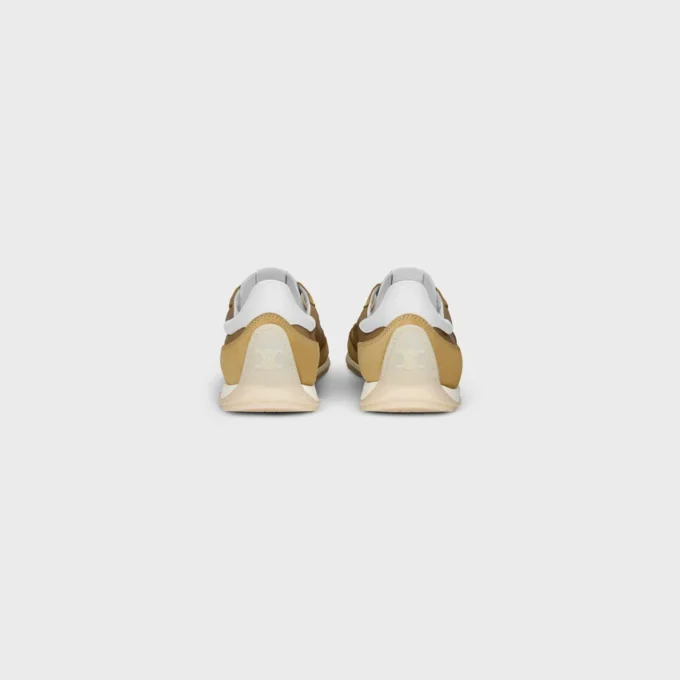 Racer Sneaker i nylon, mocka och kalvskinn Racer Sneaker i nylon, mocka och kalvskinn