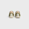 Racer Sneaker i nylon, mocka och kalvskinn Racer Sneaker i nylon, mocka och kalvskinn