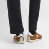 Racer Sneaker i nylon, mocka och kalvskinn Racer Sneaker i nylon, mocka och kalvskinn