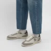 Racer Sneaker i nylon, mocka och kalvskinn Racer Sneaker i nylon, mocka och kalvskinn