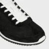 Racer Sneaker i nylon, mocka och kalvskinn Racer Sneaker i nylon, mocka och kalvskinn