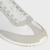 Racer Sneaker i nylon, mocka och kalvskinn Racer Sneaker i nylon, mocka och kalvskinn