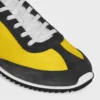 Racer Sneaker i nylon, mocka och kalvskinn Racer Sneaker i nylon, mocka och kalvskinn