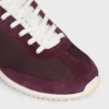 Racer Sneaker i nylon, mocka och kalvskinn Racer Sneaker i nylon, mocka och kalvskinn