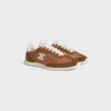 Racer Sneaker i nylon, mocka och kalvskinn Racer Sneaker i nylon, mocka och kalvskinn