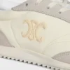 Racer Sneaker i nylon, mocka och kalvskinn Racer Sneaker i nylon, mocka och kalvskinn