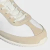 Racer Sneaker i nylon, mocka och kalvskinn Racer Sneaker i nylon, mocka och kalvskinn