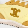 Racer Sneaker i nylon, mocka och kalvskinn Racer Sneaker i nylon, mocka och kalvskinn