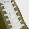 Racer Sneaker i nylon, mocka och kalvskinn Racer Sneaker i nylon, mocka och kalvskinn