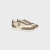 Racer Sneaker i nylon, mocka och kalvskinn Racer Sneaker i nylon, mocka och kalvskinn