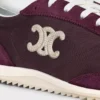 Racer Sneaker i nylon, mocka och kalvskinn Racer Sneaker i nylon, mocka och kalvskinn