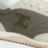 Racer Sneaker i nylon, mocka och kalvskinn Racer Sneaker i nylon, mocka och kalvskinn