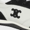 Racer Sneaker i nylon, mocka och kalvskinn Racer Sneaker i nylon, mocka och kalvskinn