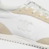 Racer Sneaker i nylon, mocka och kalvskinn Racer Sneaker i nylon, mocka och kalvskinn