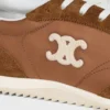 Racer Sneaker i nylon, mocka och kalvskinn Racer Sneaker i nylon, mocka och kalvskinn