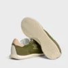 Racer Sneaker i nylon, mocka och kalvskinn Racer Sneaker i nylon, mocka och kalvskinn