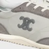 Racer Sneaker i nylon, mocka och kalvskinn Racer Sneaker i nylon, mocka och kalvskinn