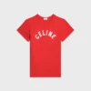 Rättvis T-shirt i ribbad bomullsjersey Rättvis T-shirt i ribbad bomullsjersey