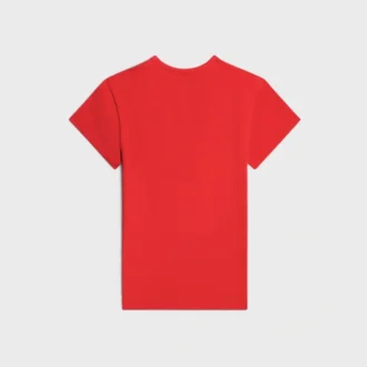 Rättvis T-shirt i ribbad bomullsjersey