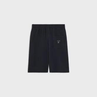 Shorts i bomullsfleece