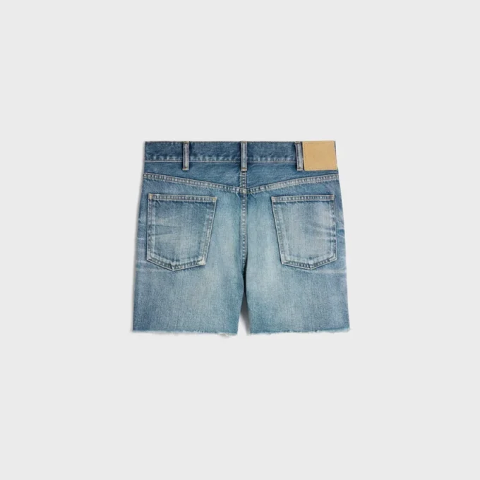 Skateshorts i Electric Sky Wash-denim Skateshorts i Electric Sky Wash-denim