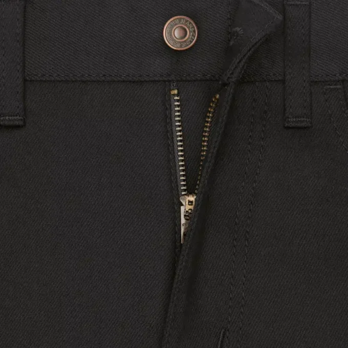 Skinny jeans i vintage-svart denim Skinny jeans i vintage-svart denim