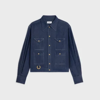 Skjorta i bomullsdenim