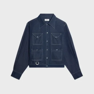 Skjorta i bomullsdenim