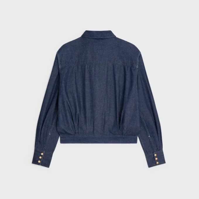 Skjorta i bomullsdenim