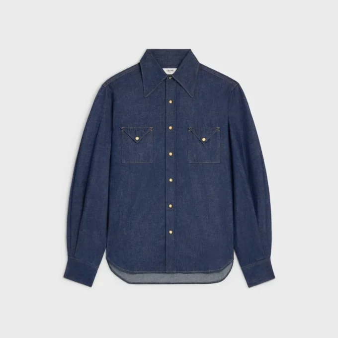 skjorta i denim skjorta i denim