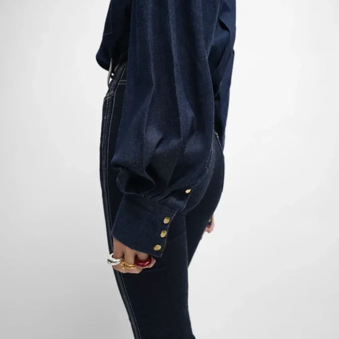 skjorta i denim skjorta i denim