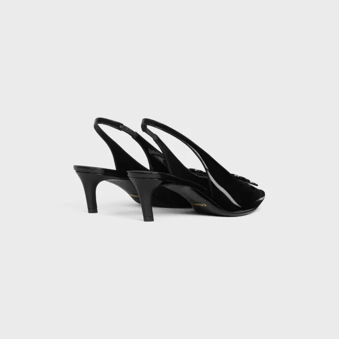 Slingback Alma i lackat kalvskinn Slingback Alma i lackat kalvskinn