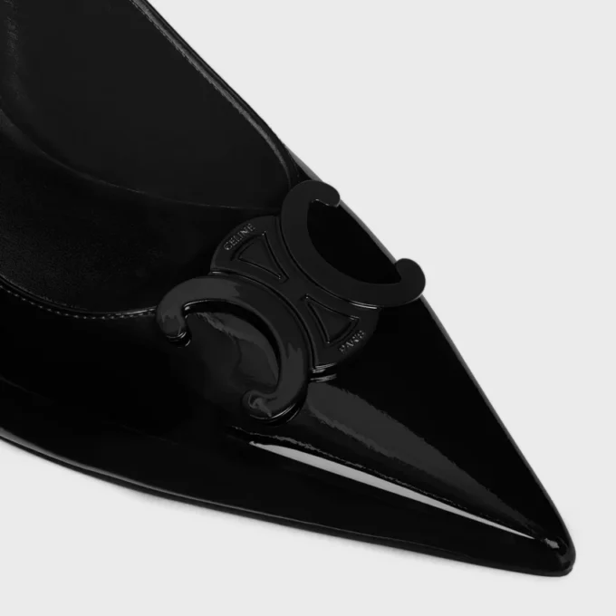 Slingback Alma i lackat kalvskinn Slingback Alma i lackat kalvskinn