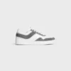Sneaker i mocka och kalvskinn Sneaker i mocka och kalvskinn