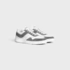 Sneaker i mocka och kalvskinn Sneaker i mocka och kalvskinn