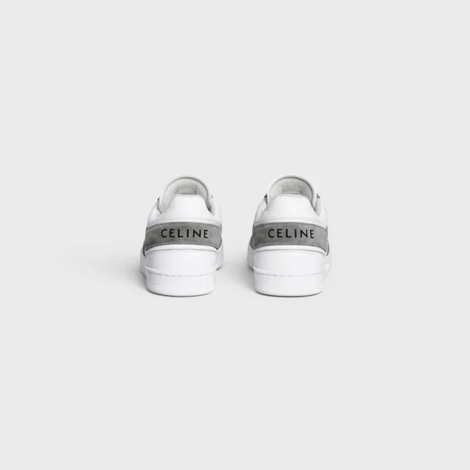 Sneaker i mocka och kalvskinn Sneaker i mocka och kalvskinn