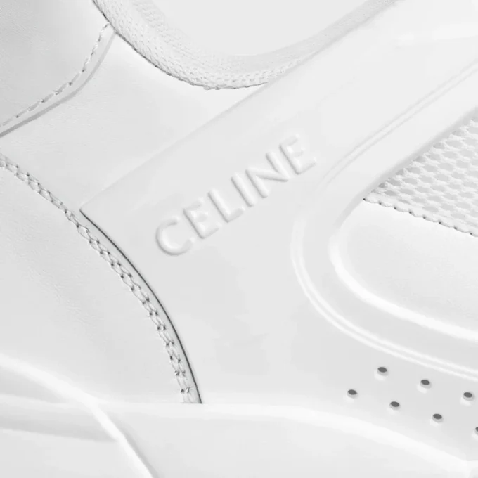 Sneaker Trainer Ct-09 i kalvskinn och mesh