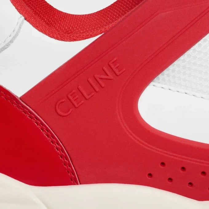Sneaker Trainer Ct-09 i kalvskinn och mesh