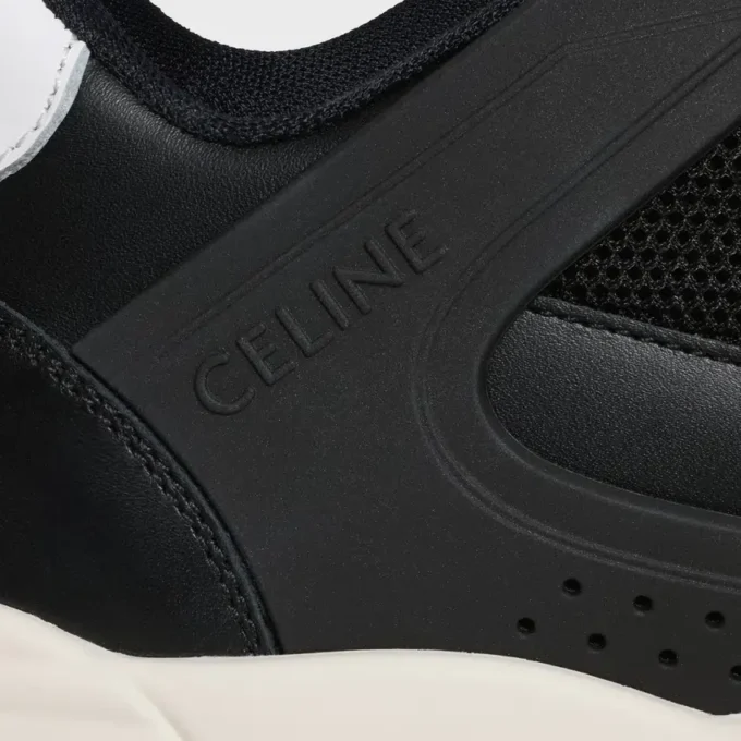 Sneaker Trainer Ct-09 i kalvskinn och mesh