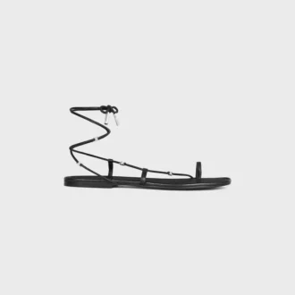 Spiralsandal i lammskinn