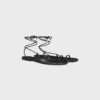 Spiralsandal i lammskinn Spiralsandal i lammskinn