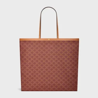 Stor platt shopper i Triomphe Canvas