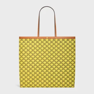 Stor platt shopper i Triomphe Canvas