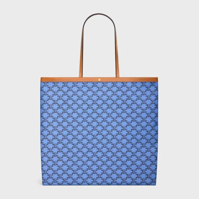 Stor platt shopper i Triomphe Canvas