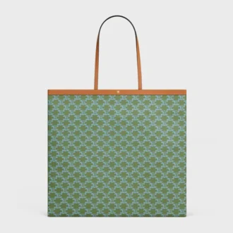 Stor platt shopper i Triomphe Canvas