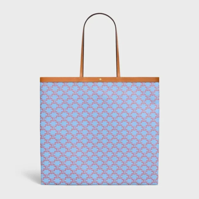 Stor platt shopper i Triomphe Canvas