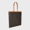 Stor platt shopper i Triomphe Canvas