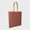 Stor platt shopper i Triomphe Canvas